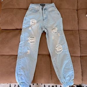 Jean joggers from Kittenish